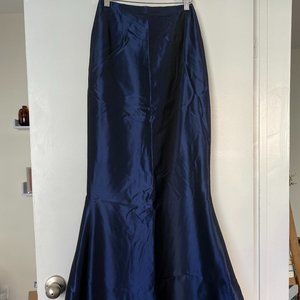 Full Length Satin Skirt